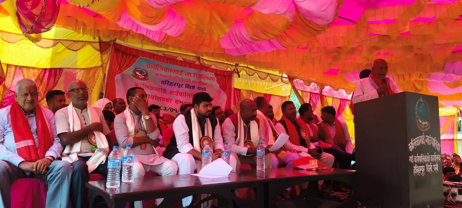 कालिकामाई–१ मा नवनिर्मित वडा कार्यालय भवनको भव्य उद्घाटन