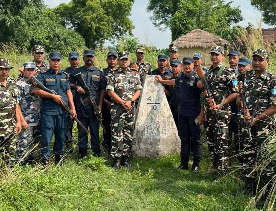 सीमा क्षेत्रमा अपराध नियन्त्रण गर्न नेपाल–भारत सुरक्षा निकायको संयुक्त गस्ती