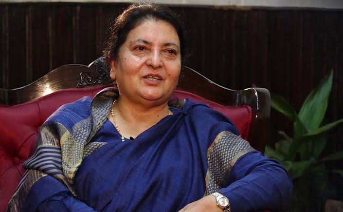 जलवायु न्यायको मागलाई गम्भीरतापूर्वक लिन पूर्वराष्ट्रपति भण्डारीको आग्रह